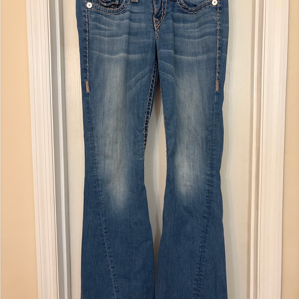 True Religion Jeans 29x32 World Tour section Joey Super T Made in USA Bootcut